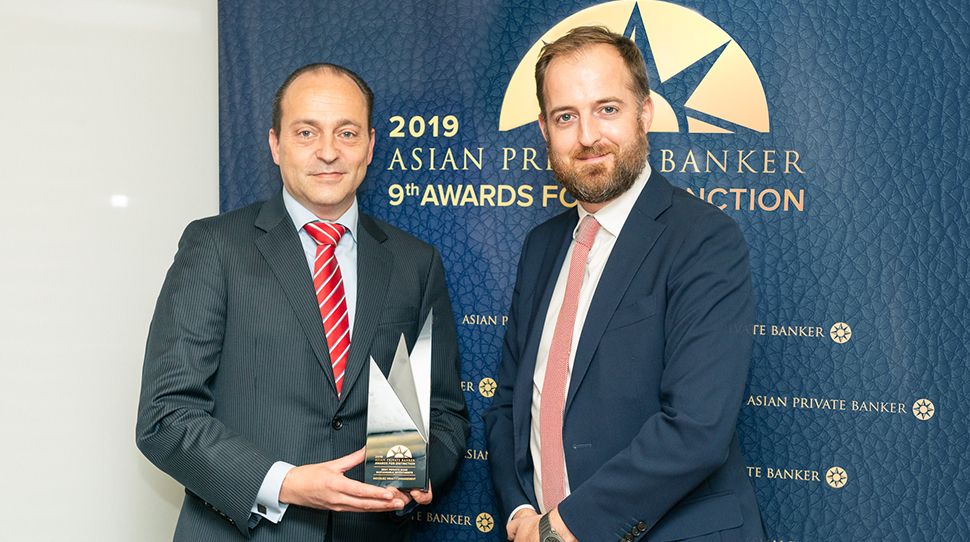 Arjan de Boer | Award | Asian Private Banker