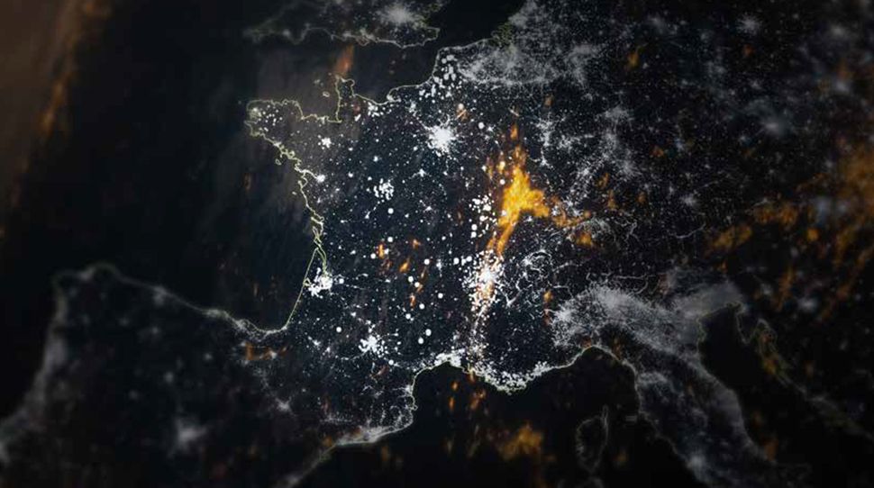 França | Europa | luzes | noite | países | cidades